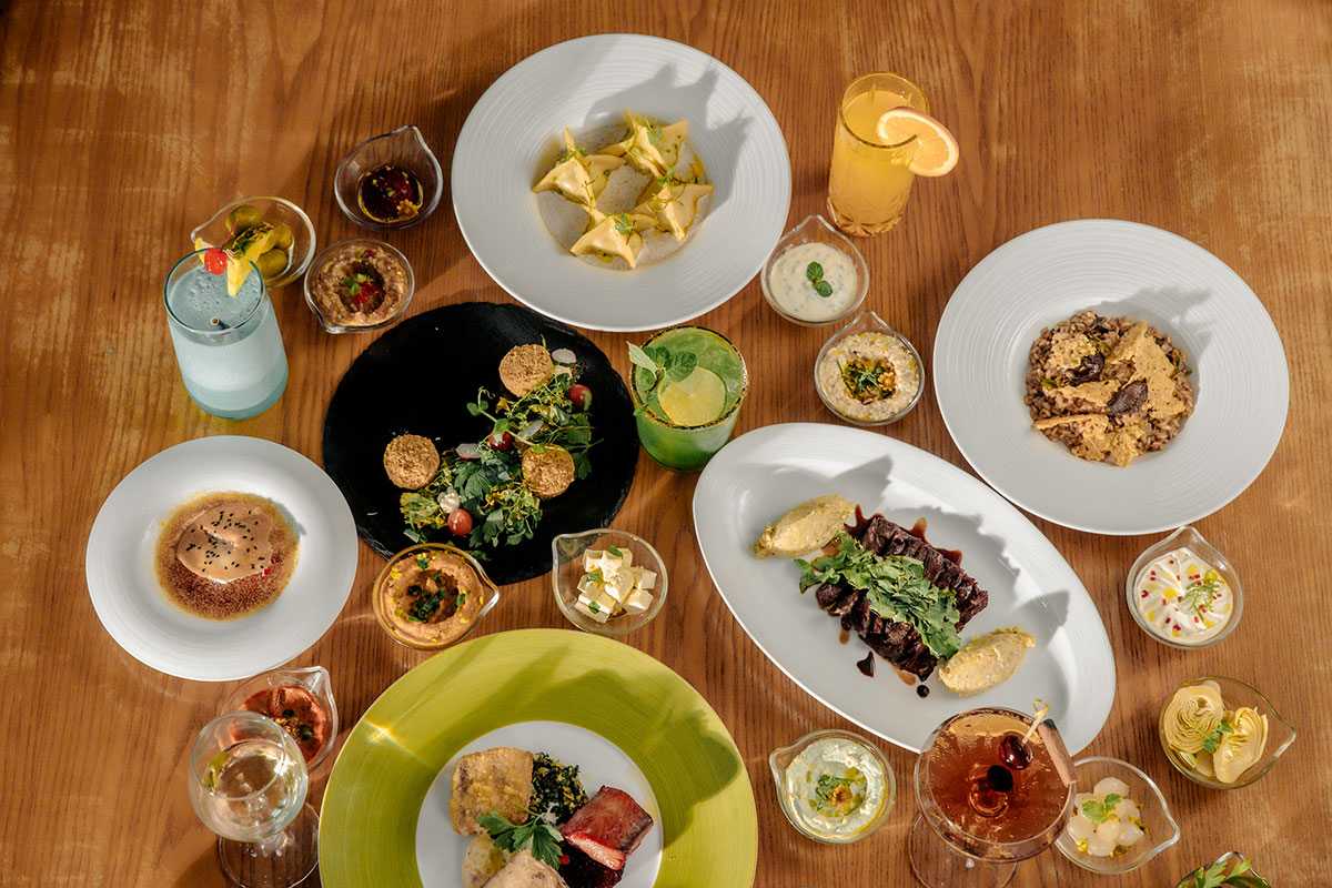 Anzani menu